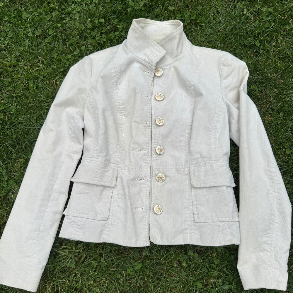 Cream corduroy jacket